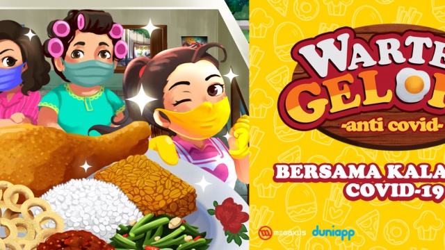 Peluncuran Game Mobile Warteg Gelora - Anti Covid